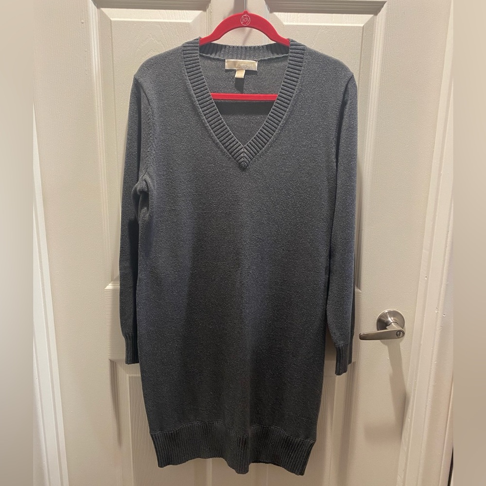 Grey Sweater Dress by Michael Kors